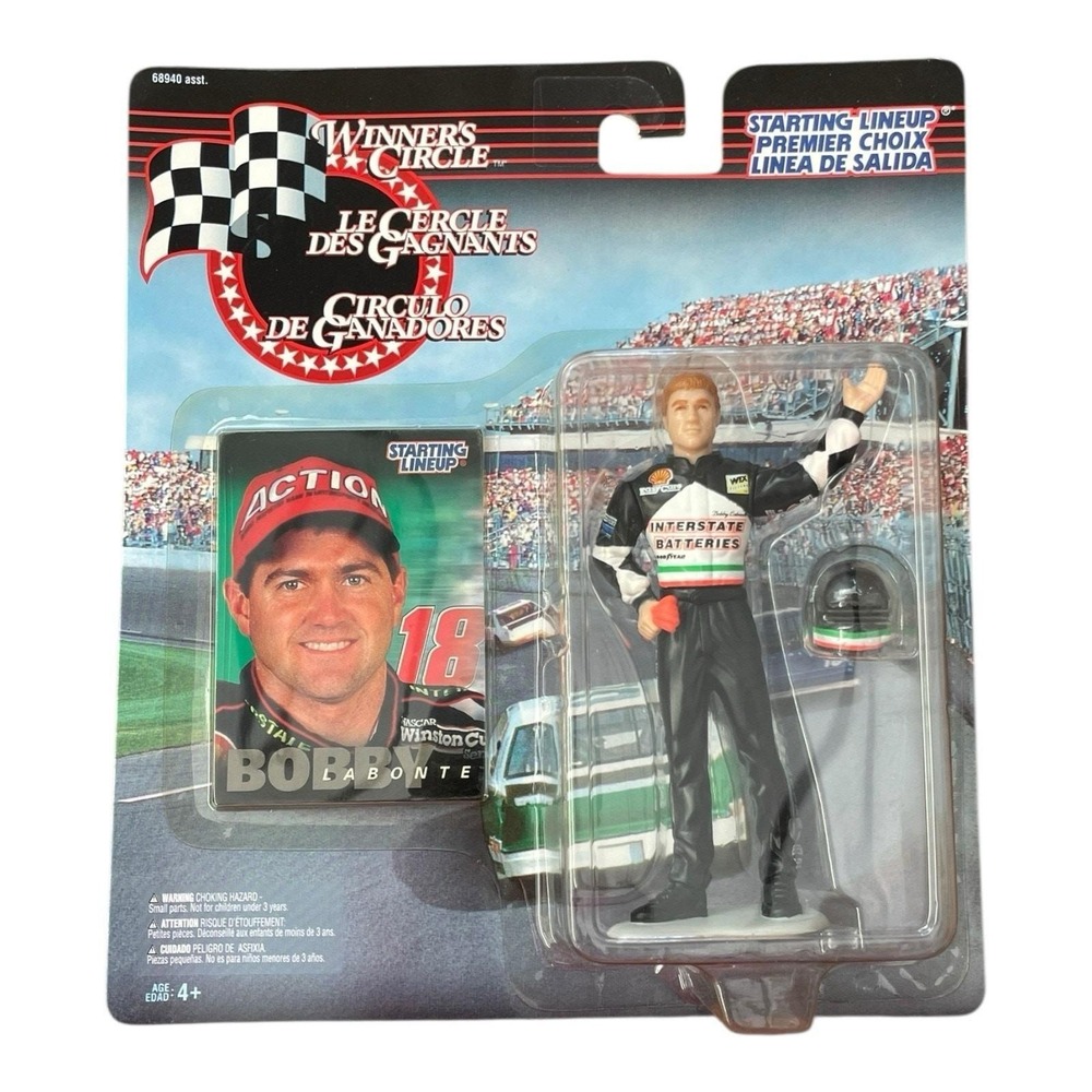 Bobby‎ Labonte Starting Lineup Winner's Circle Figure 1997 French Card